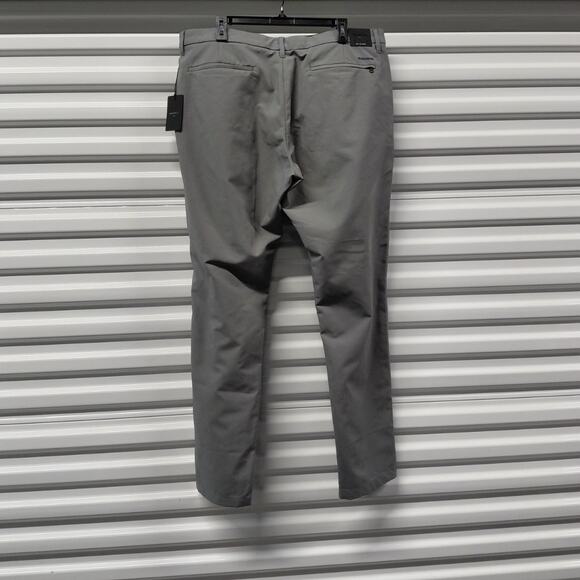 $129 NWT Bonobos Golf Pants 38x32 Slim Ash Grey Performance Athleisure Stretch - Picture 2 of 9